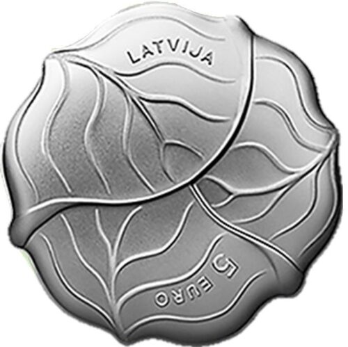 Euromunten / Letland / 2024 / 5 Euro / Proof / Kool