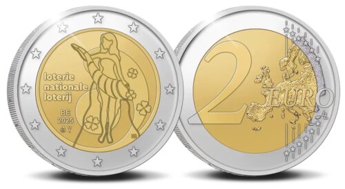 Euromunten / Belgie / 2025 / 2 Euro / Proof / Nationale Loterij Belgie - Afbeelding 2