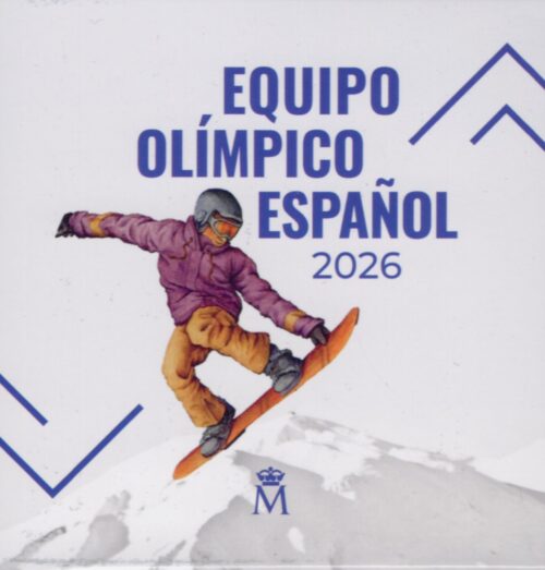 Euromunten / Spanje / 2025 / 10 Euro / Proof / Olympisch Team Spanje 2026 - Afbeelding 2