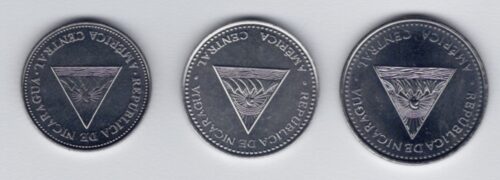 Worldcoins / Nicaragua / Unc / 2022 / 3 Munten - Afbeelding 2