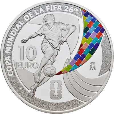 Euromunten / Spanje / 2025 / 10 Euro / Proof / Copa Mundial Fifa 2026
