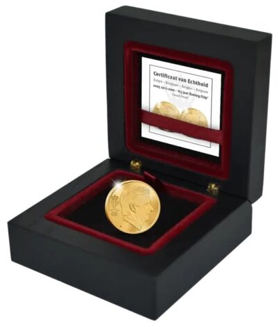 Euromunten / Belgie / 2025 / 12.50 Euro / Proof / Gold / 65ste Verjaardag Koning Filip