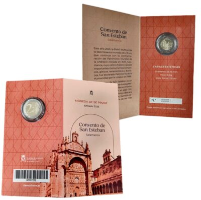 Euromunten / Spanje / 2025 / 2 Euro / Proof / Salamanca