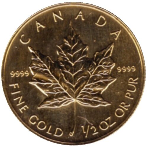 Worldcoins / Km 238 / Canada / 1994 / 20 Dollar / Gold 0.999 / 1/2 Oz 0.999 - Afbeelding 2