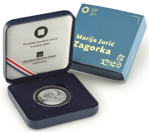 Euromunten / Kroatie / 2025 / 4 Euro / Bu / Marija Juric Zagorka - Afbeelding 3
