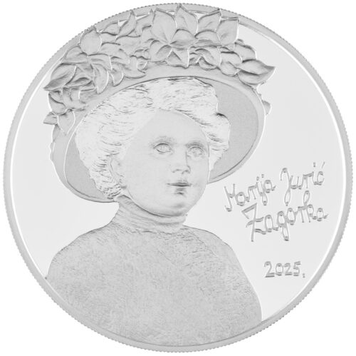 Euromunten / Kroatie / 2025 / 4 Euro / Bu / Marija Juric Zagorka