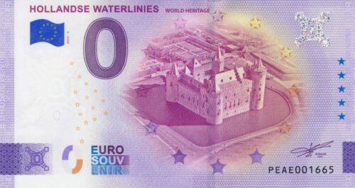 0 Euro Biljet / Netherlands / Hollandse Waterlinies - World Heritage