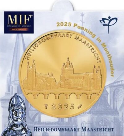 Penningen / Nederland / 2025 / Mif / Heiligdomsvaart Maastricht / Munthouder