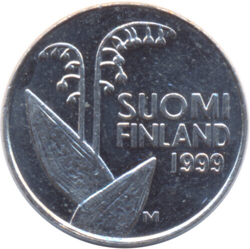 Worldcoins / Km 065 / Finland / 10 Penni / 1999 / Unc - Afbeelding 2