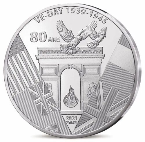 Euromunten / Frankrijk / 2025 / 10 Euro / Unc Blister / 80 Jaar Bevrijding - Afbeelding 4
