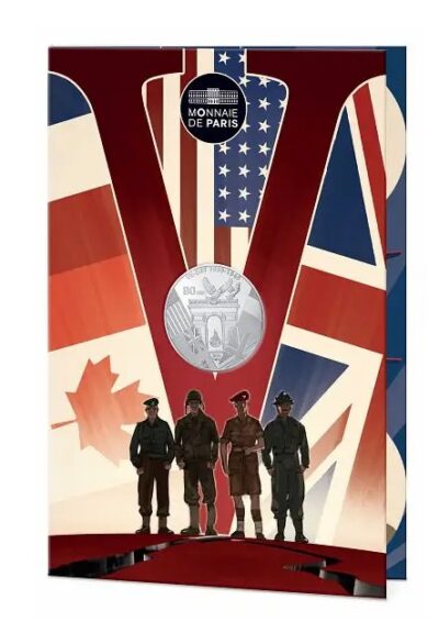 Euromunten / Frankrijk / 2025 / 10 Euro / Unc Blister / 80 Jaar Bevrijding