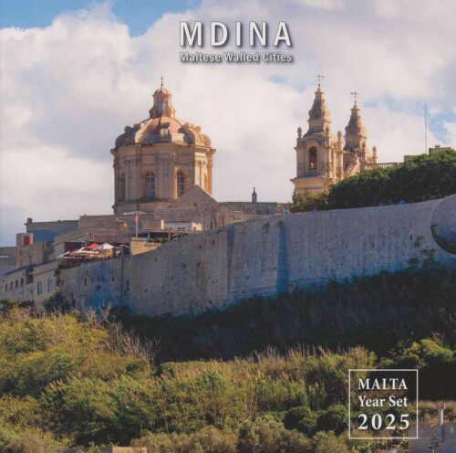 Euromunten / Malta / Bu set / 2025 / Maltese Ommuurde Steden / Mdina