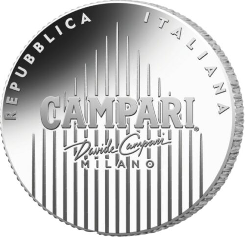 Euromunten / Italie / 2025 / 4 Euro / Proof / Campari - Afbeelding 2