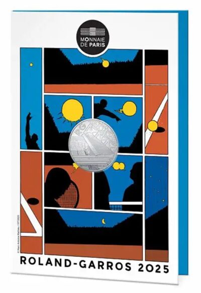 Euromunten / Frankrijk / 2025 / 10 Euro / Unc Blister / 100 Jaar Roland Garros