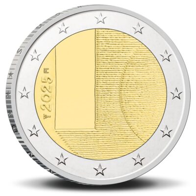 Euromunten / Finland / 2025 / 2 Euro / Unc / Staatsbezoek Van Finland