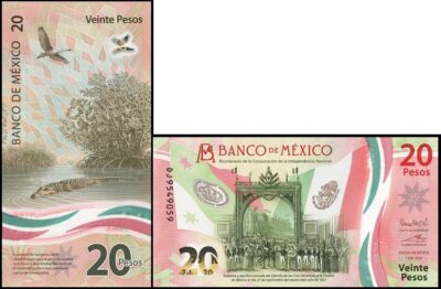 bankbiljetten / 132W(4) / Mexico / 20 Pesos / 07-02-2023 / Unc