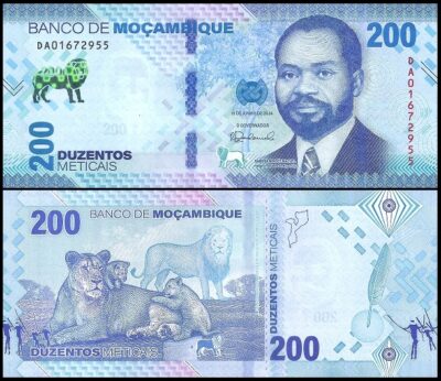bankbiljetten / 158 / Mozambique / 200 Meticais / 2024 / Unc