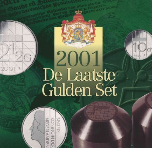 Nederland / Unc / De laatste Gulden Unc Set 2001