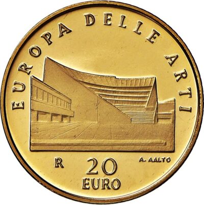 Euromunten / Italia / Italie / 2006 / 20 Euro / Proof / Gold 0.900 / Europa Of Arts - Germany