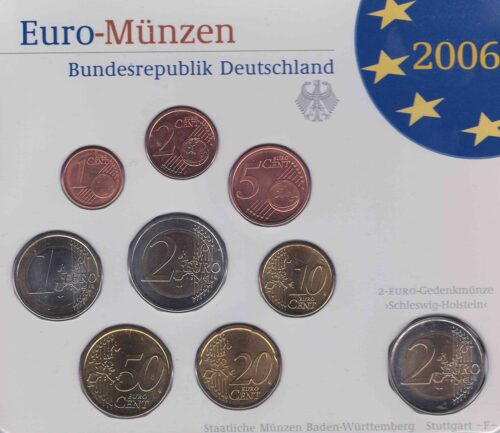 Euromunten / Duitsland / 2006 / Bu / F