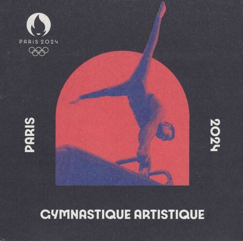 Euromunten / Frankrijk / 2023 / 50 Euro / Proof / Paris 2024 / Gymnastique Artistique / Gold 0.999 - Afbeelding 3
