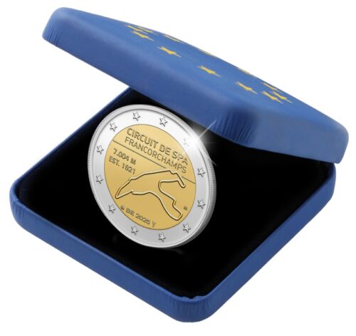 Euromunten / Belgie / 2025 / 2 Euro / Proof / Spa Francorchamps