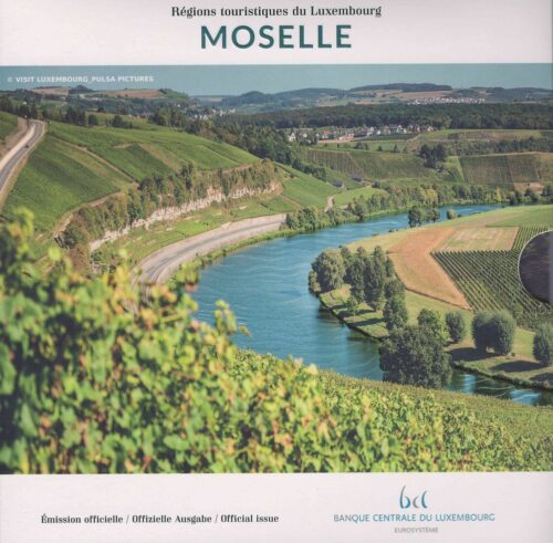 Euromunten / Luxemburg / 2025 / Bu / Moselle / Incl. 2€ Troonsbestijging Van Groothertog Henri / In Foto Print