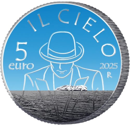 Euromunten / Italie / 2025 / 5 Euro / Fdc / Serie Italiaanse Liedjes - De Lucht Door Renato Zero