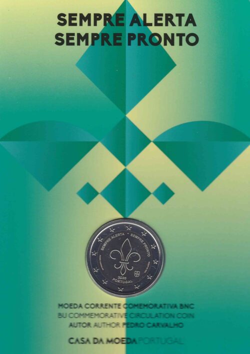 Euromunten / Portugal / 2025 / 2 Euro / Coincard / Scouting