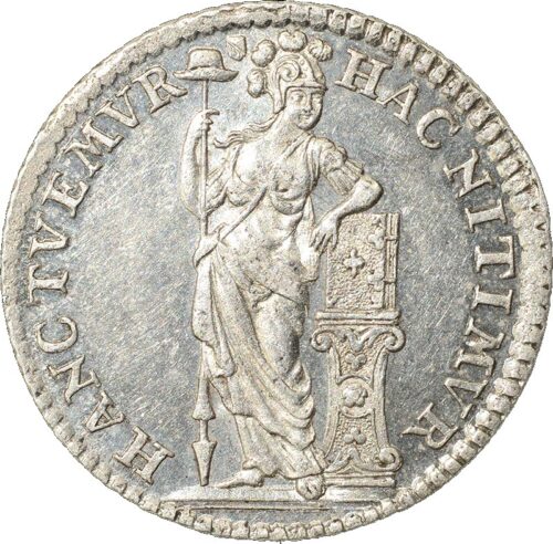 Nederland / Utrecht / 1759 / Muntmeester Penning - 5 Stuivers / Zf - Afbeelding 2