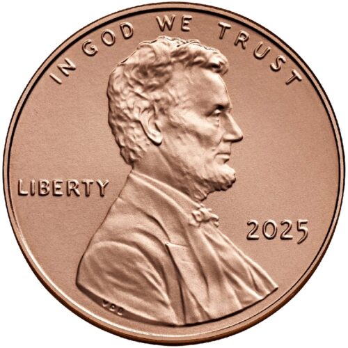 Worldcoins / Km 468 / USA / 2025 D / 1 Cent / Unc