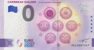 0 Euro Biljet / Netherlands / Caribbean Guilder - Munten