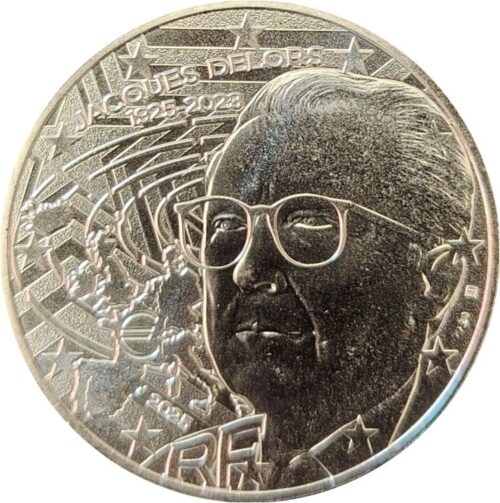 Euromunten / Frankrijk / 2025 / 10 Euro / Unc / Jacques Delore