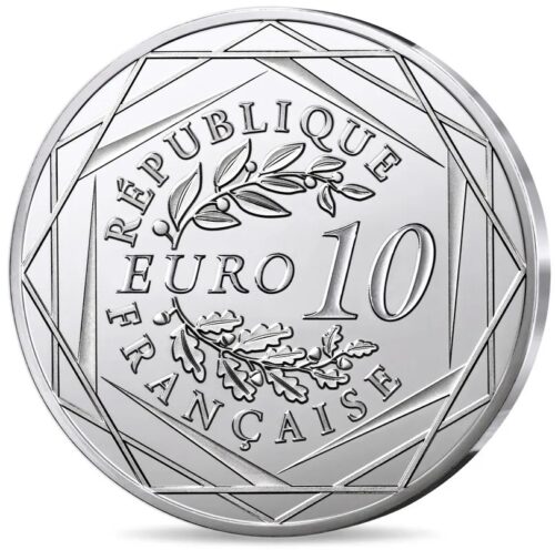 Euromunten / Frankrijk / 2025 / 10 Euro / Unc Blister / 80 Jaar Bevrijding Kamp Auschwitz-Birkenau - Afbeelding 2