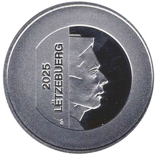 Euromunten / Luxemburg / 2025 / 25 Euro / Proof / Zonnestelsel - De Zon / Inclusief Map - Afbeelding 2