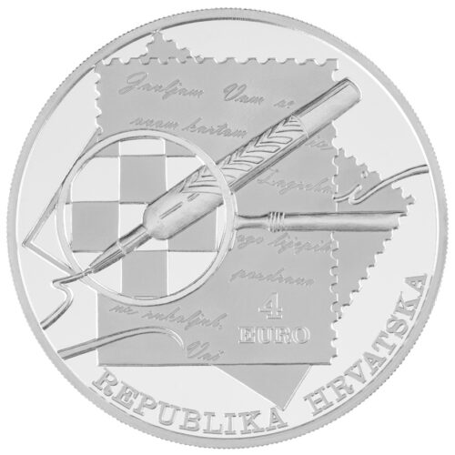 Euromunten / Kroatie / 2025 / 4 Euro / Bu / Slavoljuba Penkale