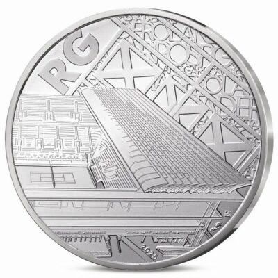 Euromunten / Frankrijk / 2025 / 10 Euro / Unc / 100 Jaar Roland Garros