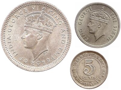 Worldcoins Malaya 5 Cents