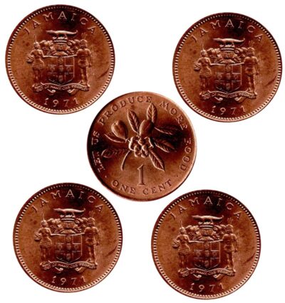 Worldcoins Jamaica 1 Cent