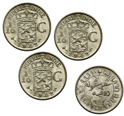 Worldcoins Netherlands Indie 10 Cent
