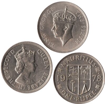 Worldcoins Mauritius 1 Rupee