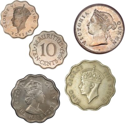 Worldcoins Mauritius 10 Cents