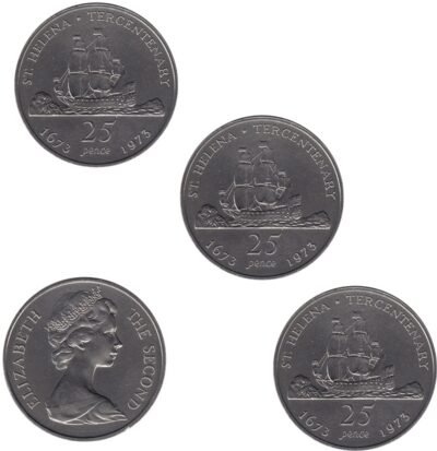 Worldcoins Saint Helena 25 Pence