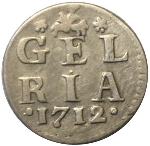 Nederland / Gelria / 1709 / 2 Stuivers / Fr+