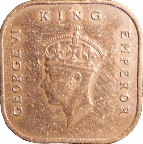 Worldcoins / Km 06 / Malaya / 1 Cent / 1943 / Zf