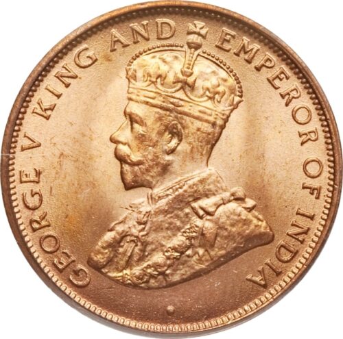 Worldcoins / Km 107 / Ceylon / 1926 / 1 Cent / Zf - Afbeelding 2