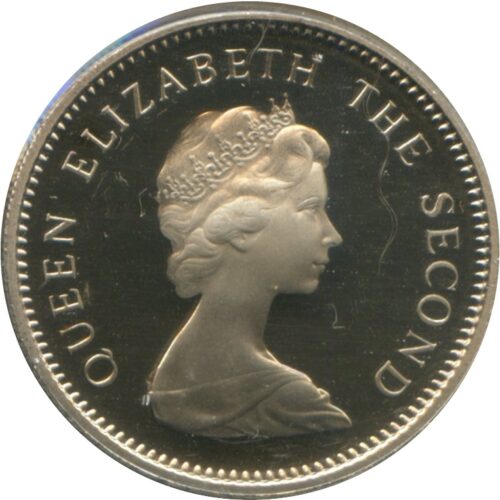 Worldcoins / Km 032 / Jersey / 5 New Pence / 1980 / Unc - Afbeelding 2
