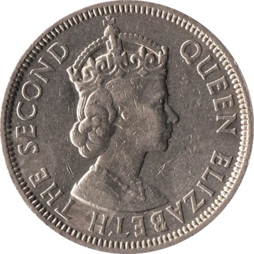 Worldcoins / Km 035.1 / Mauritius / 1971 / 1 Rupee / Zf - Afbeelding 2