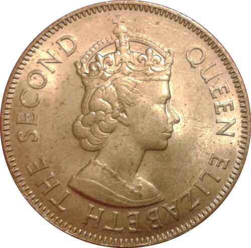 Worldcoins / Km 037 / Jamaica / 1959 / 1 Penny / Zf