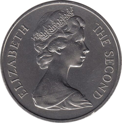 Worldcoins / Km 005 / Saint Helena / Sint Helena / 25 Pence / 1973 / Zf  / - Afbeelding 2